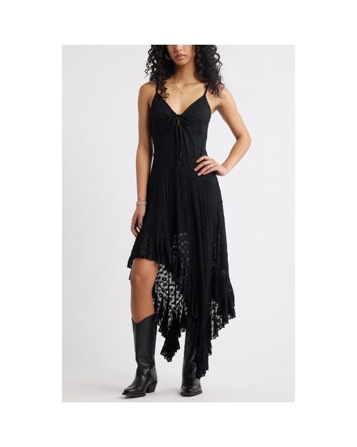 chinese dress ladies Yvette Slip Maxi Dress with Asymmetrical Hem main image 0