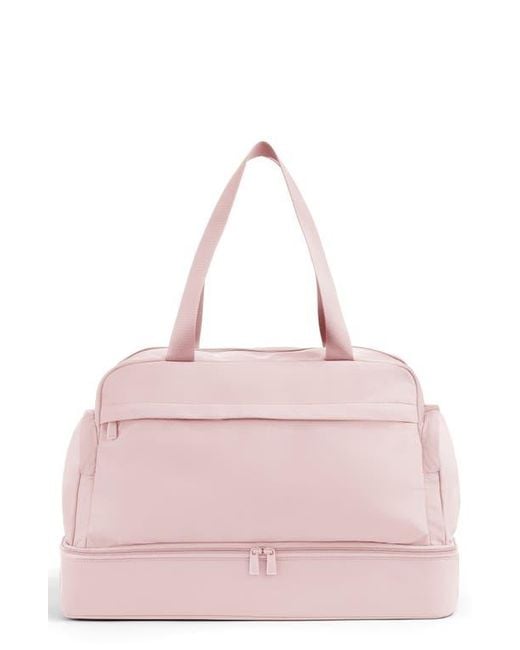AWAY Pink Featherlight Weekender Bag