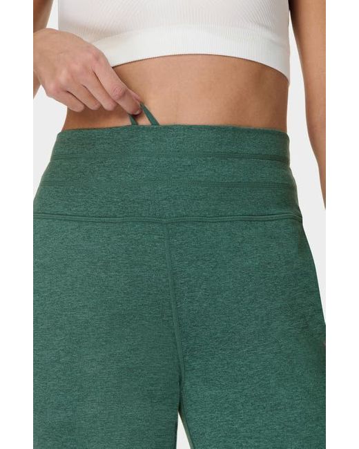 Sweaty Betty Green Gaia Long Pocket Joggers
