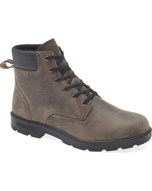 Blundstone Gray Water Resistant Lace-Up Boot for men