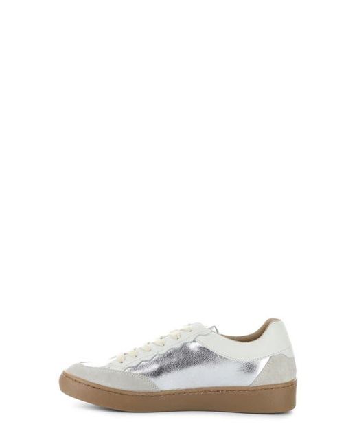 Bos. & Co. White Myra Platform Sneaker