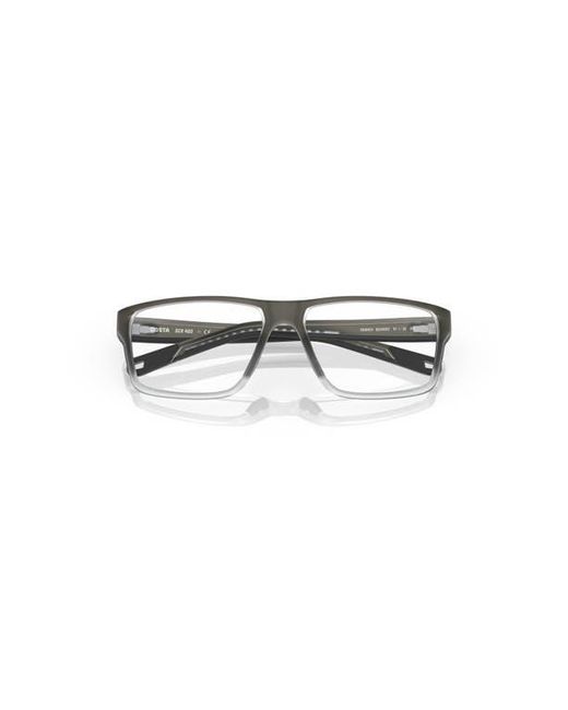 Costa Gray 57Mm Rectangle Optical Glasses for men
