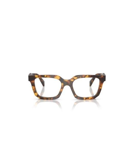 Prada Multicolor 52Mm Irregular Optical Glasses