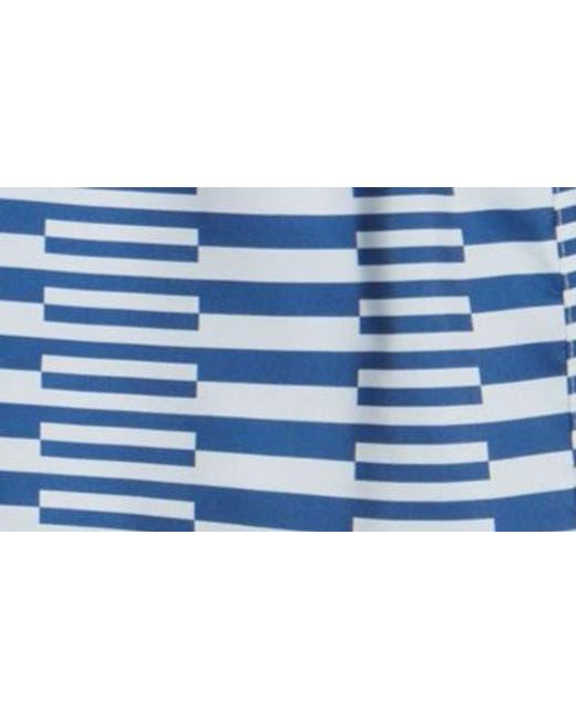 Boardies Blue Stripe Swim Trunks for men