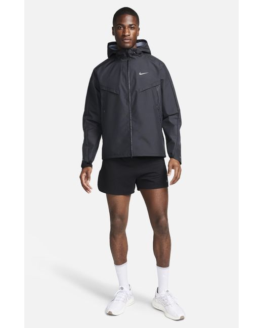 Nike Blue Windrunner Water Repellent Hooded Jacket for men