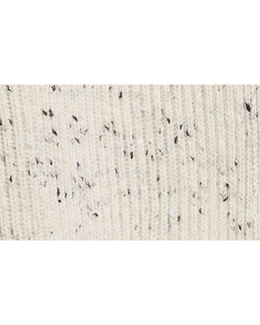Bottega Veneta Natural Knot Button Wool Blend Rib Cardigan