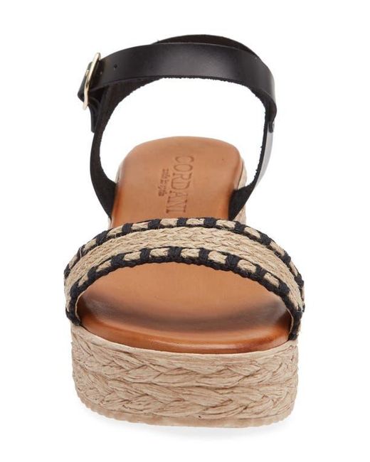 Cordani Black Bryce Platform Sandal