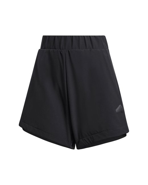 Adidas Black Z. N.e. Aeroready Loose Fit Shorts