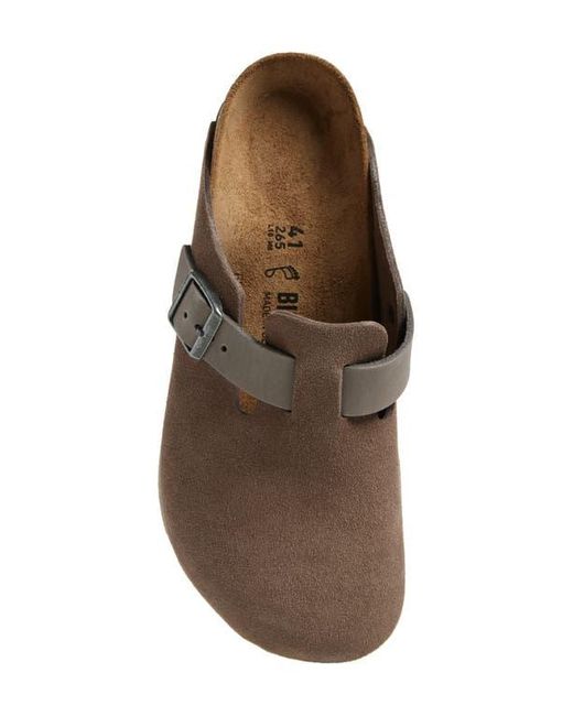 Birkenstock Brown Boston Clog for men