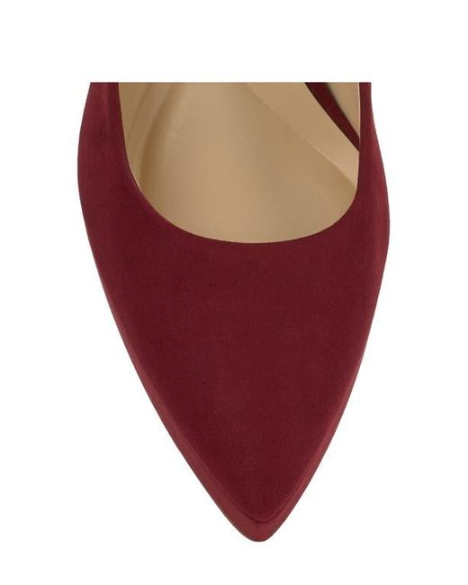 Jessica Simpson Red Sinelia Pointed Toe Platform Pump