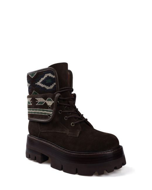 Zigi Black Tenisha Platform Bootie