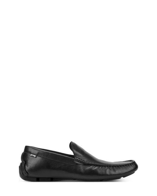 Kenneth Cole Black Theo Moc Toe Driving Loafer for men