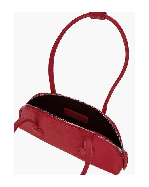 MARGE SHERWOOD Red Bessette Leather Shoulder Bag