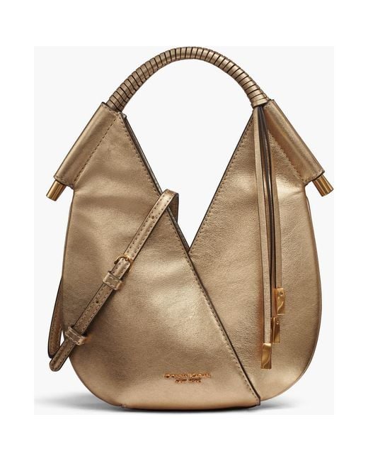 Donna Karan Natural Baldwin Metallic Micro Crossbody