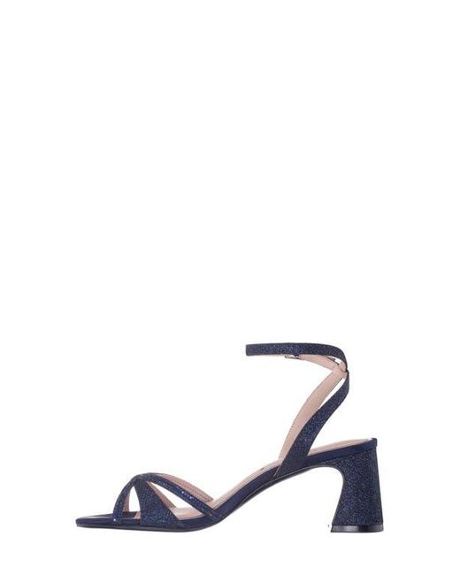 Nina White Bracha Ankle Strap Sandal
