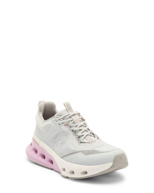 On Shoes White Cloudnova X Training Sneaker