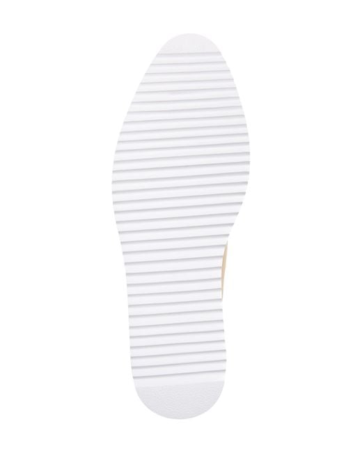 Karl Lagerfeld Natural Caralee Cap Toe Slip-on Sneaker