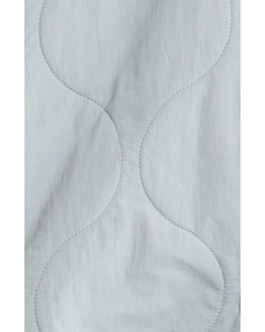 Prana Gray Encinitas Quilted Jacket