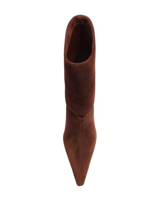 SCHUTZ SHOES Brown Rudy Stiletto Boot