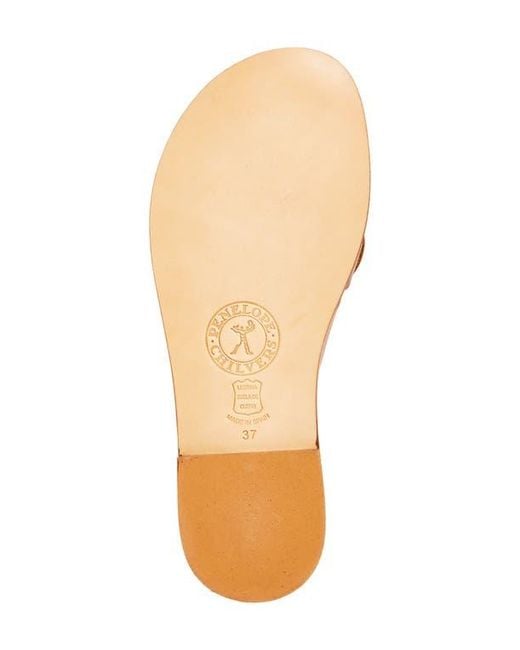 Penelope Chilvers Brown Basque Slide Sandal