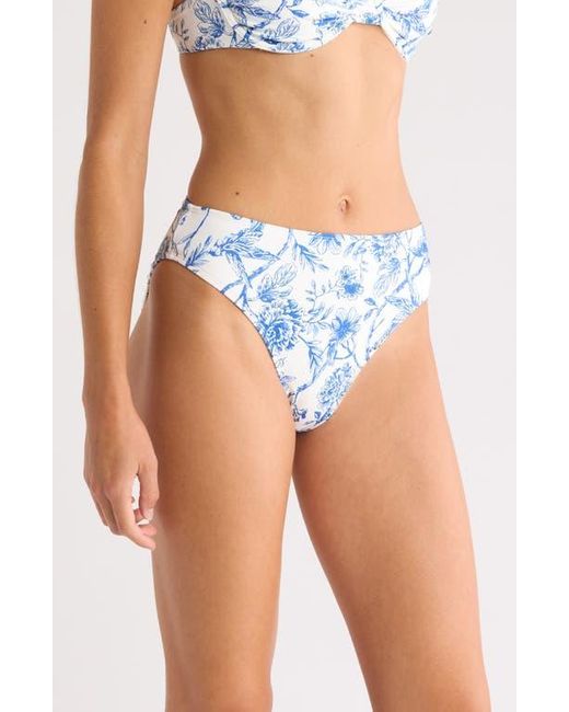 Hutch Blue High Waist Bikini Bottoms