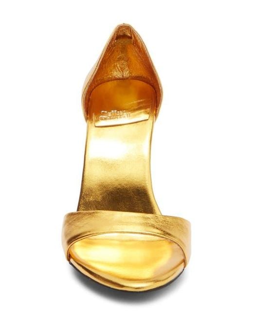 Jeffrey Campbell Metallic Cheat Code Stiletto Sandal