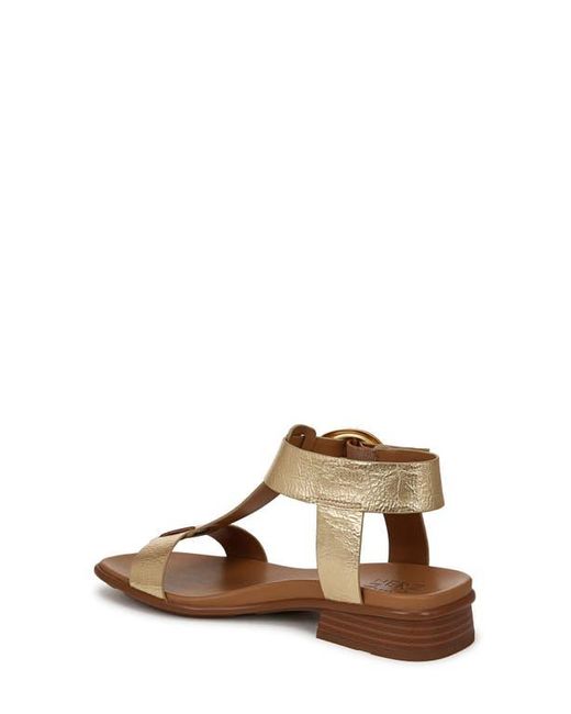 Naturalizer Brown Brandy T-Strap Sandal