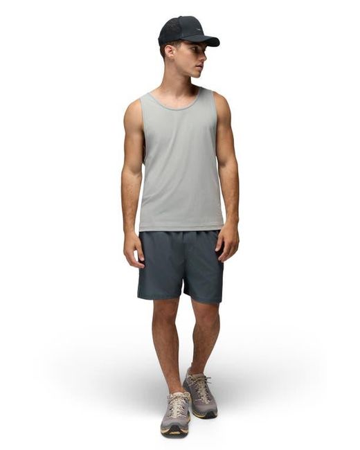 Prana Gray Equalize Tank for men