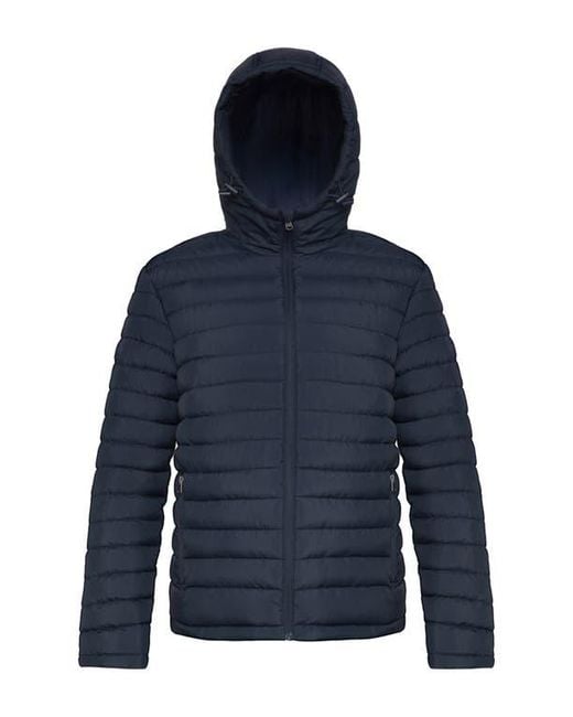 Rokka&Rolla Blue Midweight Puffer Jacket for men