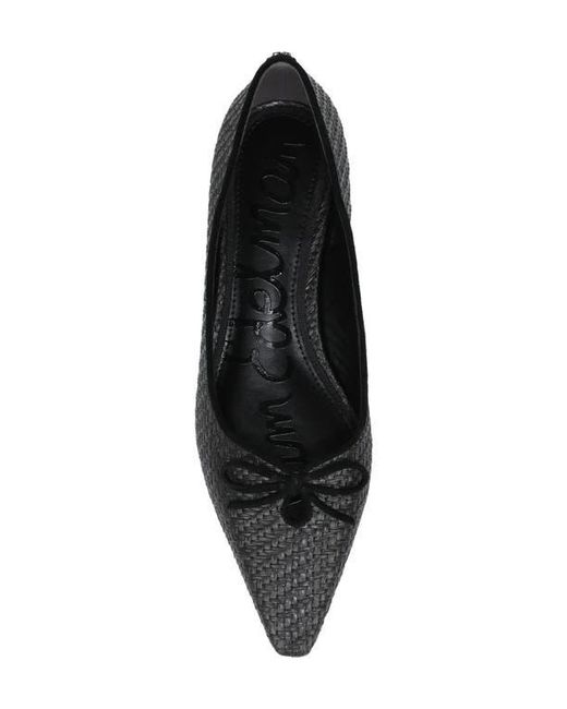 Sam Edelman Black Esmira 2 Bow Flat