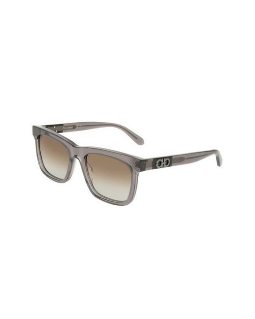 Ferragamo Multicolor 55Mm Gradient Rectangle Sunglasses for men