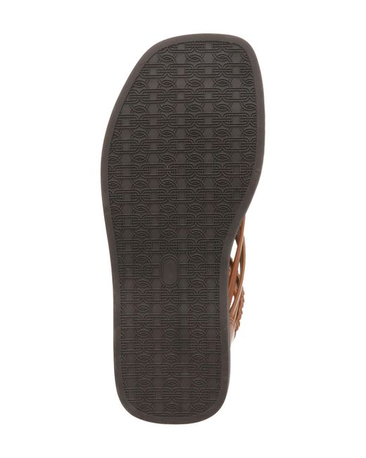 Sam Edelman Brown Nicki Ankle Strap Platform Sandal