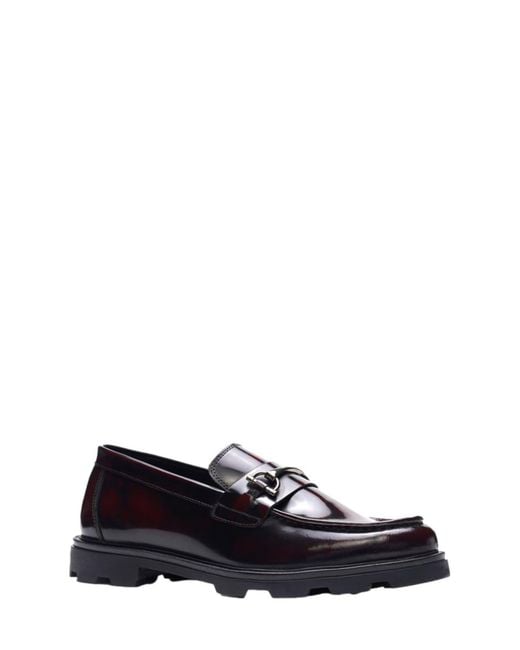 A. Veer Blue Samuel Bit Loafer for men