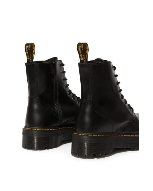 Dr. Martens Black Jadon Platform Boot