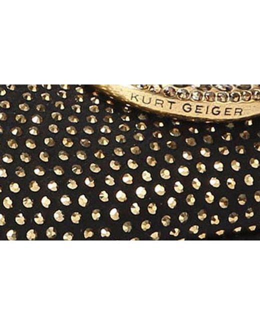 Kurt Geiger White Chelsea Ankle Strap Platform Pump