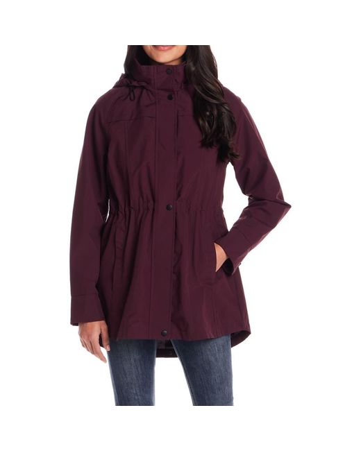 Gallery Purple Hooded Packable Jacket