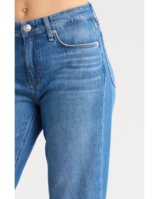 Rag & Bone Blue Featherweight Dre Low Rise Baggy Boyfriend Jeans