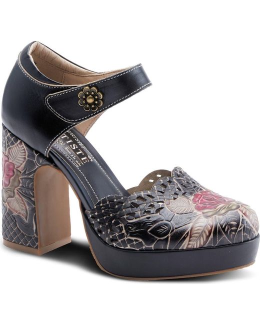 Spring Step Multicolor Debbihary Mary Jane Platform Pump