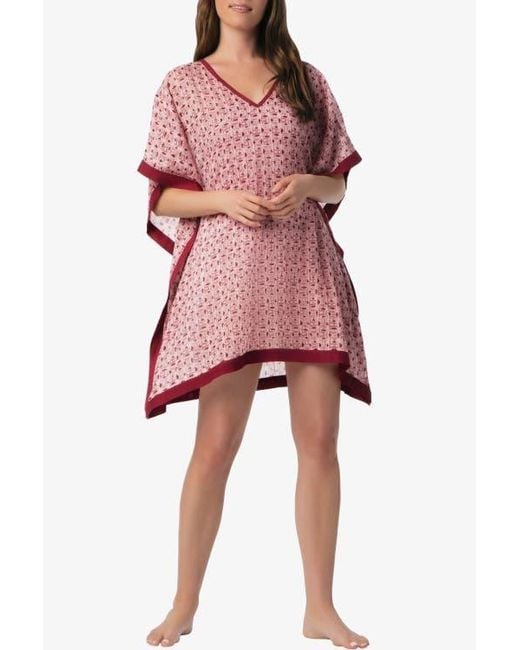 Helen Jon Red Short Caftan