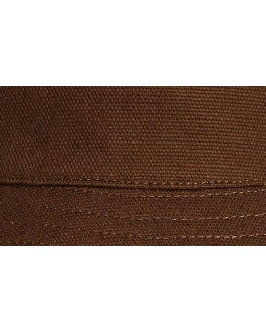 Lack of Color Brown Holiday Cotton Canvas Bucket Hat