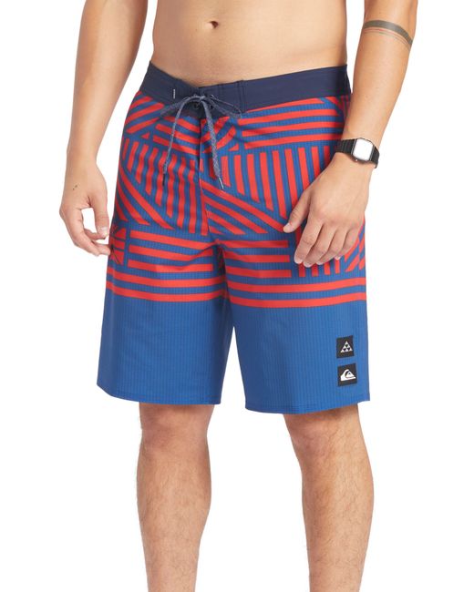 Quiksilver Surfsilk Hawaii Flag 2.0 Board Shorts in Blue for Men | Lyst