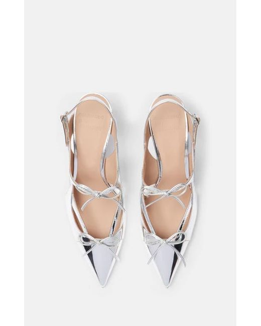 Scarosso White Blazing Pumps