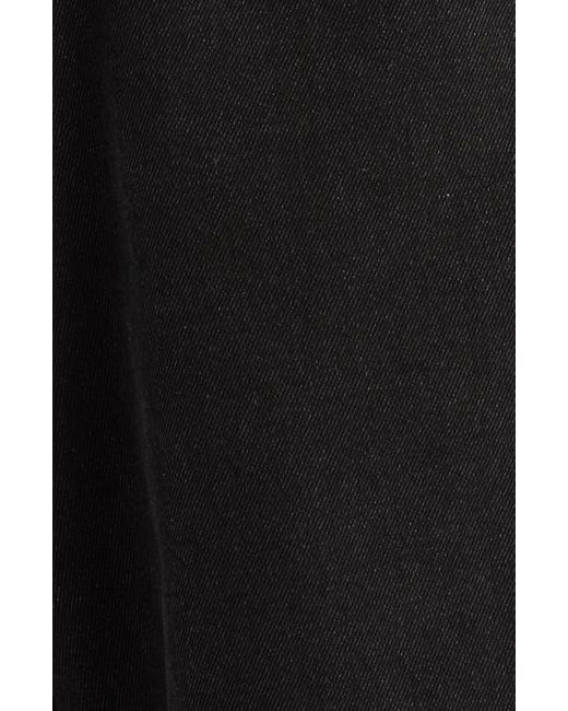 Pleasures Black Lucky Stud Jorts for men