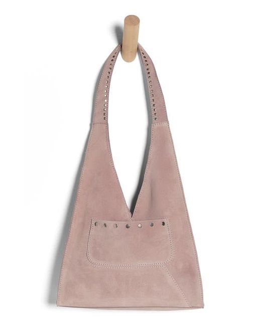 Free People Brown Soho Stud Suede Shoulder Bag