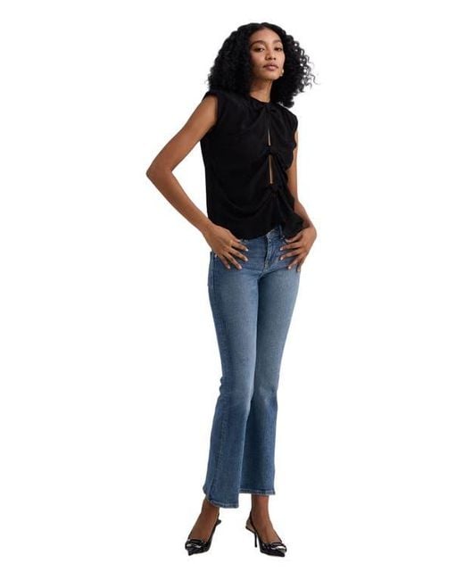 REISTOR Black The Knot-So-Basic Top