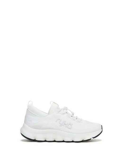 Ryka White Podflow Ez Walking Sneaker