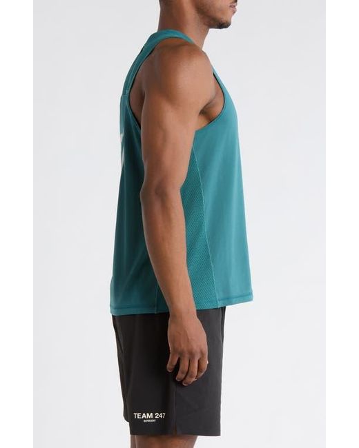 24/7 Blue Numbers Tank for men