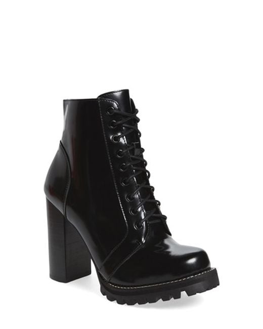 jeffrey campbell heeled combat boots