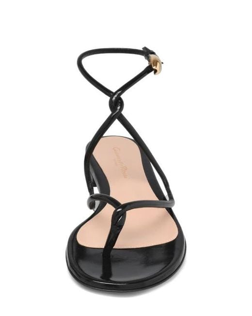 Gianvito Rossi Natural Jungle Mamba Flat