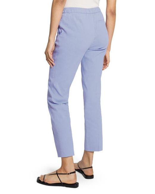 Theory Blue Treeca Pull-On Pants